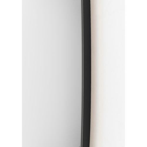 Miroir Rond Herdasa Lune Noir Ø50