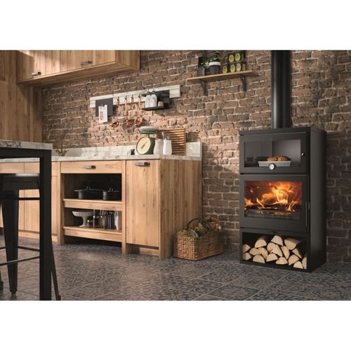Poêle à Bois - Faro Ecodesign - 6,9 Kw - Bûches 60 Cm