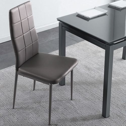 Pack 4 Chaises De Salle à Manger Laia