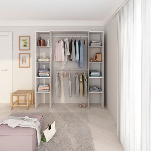 Kit dressing L. 180 cm ANYA blanc