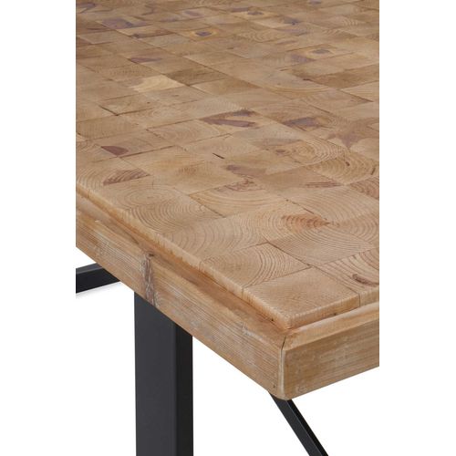 Table Avec Plateau En Contreplaqué D'épicéa 182x90 Cm