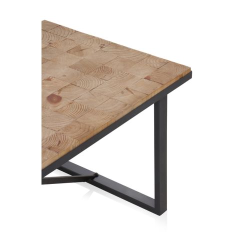 Table Basse En Bois Avec Blocs