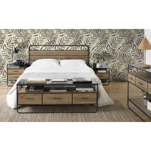 Table Console En Sapin Et Fer