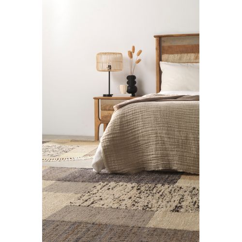 Tapis En Jute, Laine Et Coton 180x240 Cm