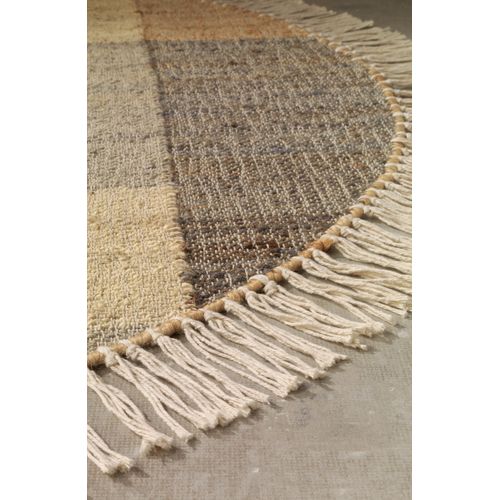 Tapis En Jute, Laine Et Coton 180x240 Cm