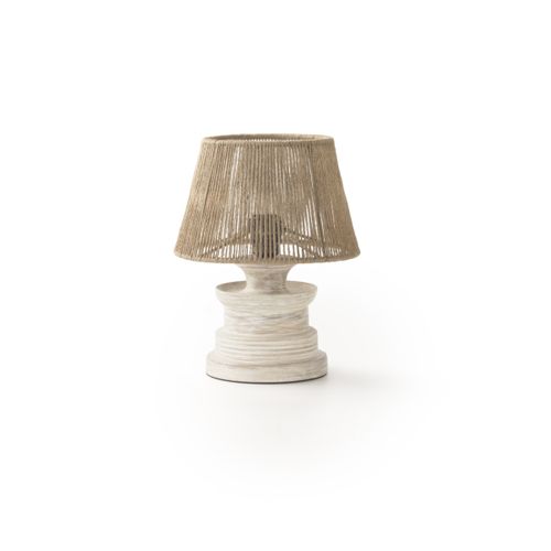 Lampe De Table En Jute