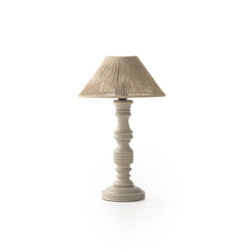 Lampe De Table En Jute