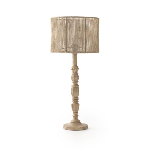 Lampe De Table En Jute