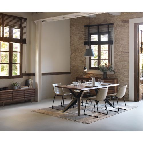 Table En Bois Massif D'acacia 200x100