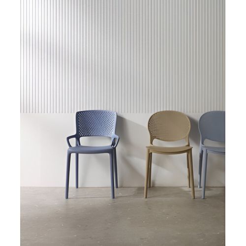 Lot De 4 Chaises Pp Gris