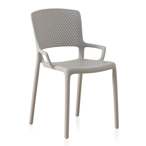 Lot De 4 Chaises Pp Gris