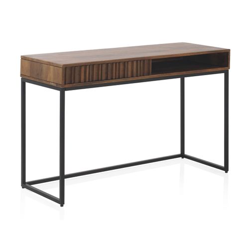 Bureau Avec Tiroir Stratifié En Manguier Massif