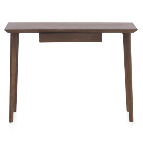 Console Avec Un Tiroir En Bois D'acacia Massif