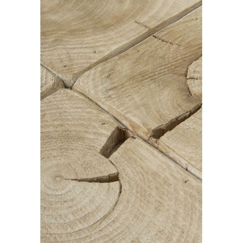 Tabouret En Épicéa Avec Base Laquée En Couleur Métallique