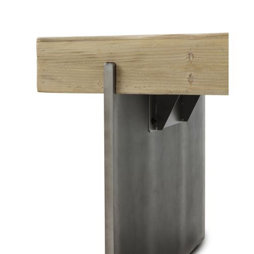 Table En Panneau De Fibres De Moyenne Densité Plaqué Épicéa 200x94