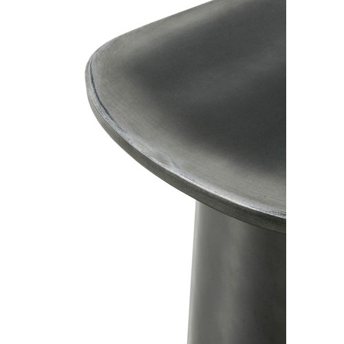 Table Console Laquée En Couleur Métallique