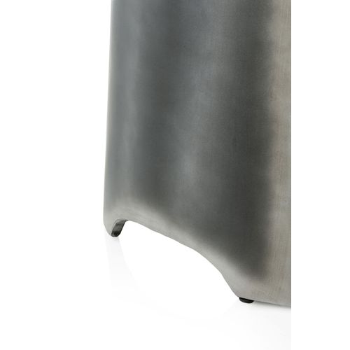 Table Console Laquée En Couleur Métallique