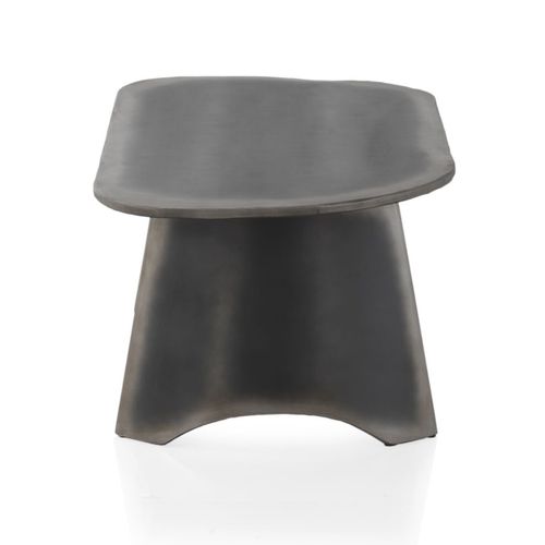 Table Basse Laquée En Couleur Métallique