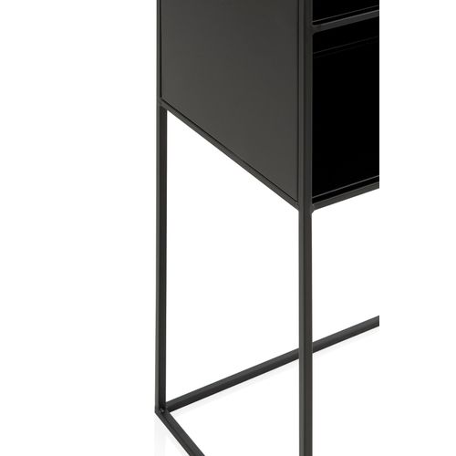 Bibliothèque En Métal Noir