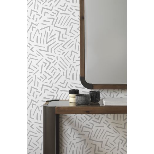 Miroir En Bois Avec Bords En Métal 67x113 Cm