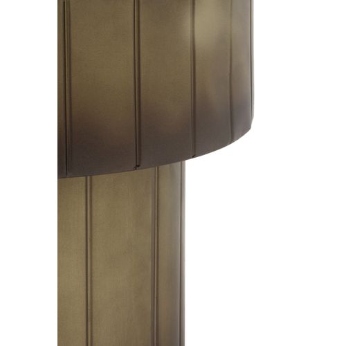 Table D'appoint En Métal Doré
