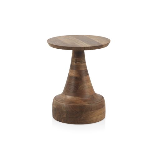Table D'appoint En Bois D'acacia Naturel