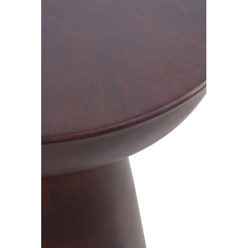 Table D'appoint En Bois Couleur Noyer