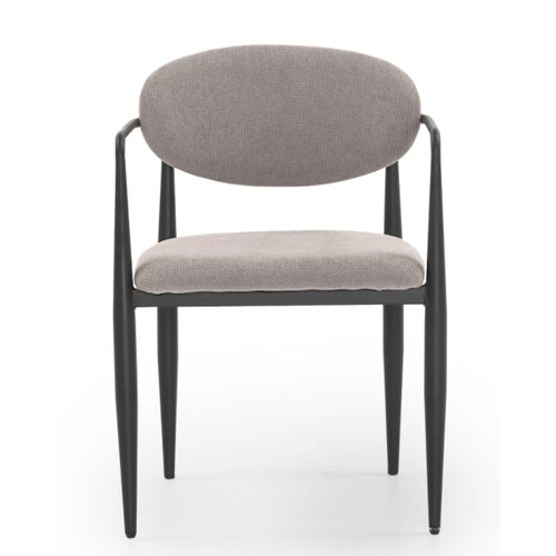 Lot De 4 Fauteuils Tapissés En Chenille