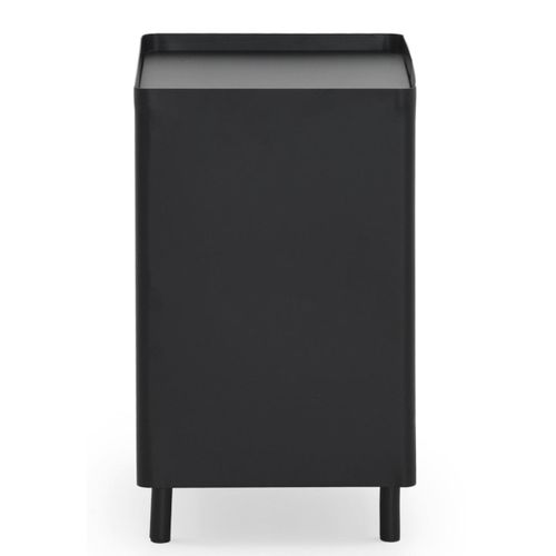 Table D'appoint En Métal Noir