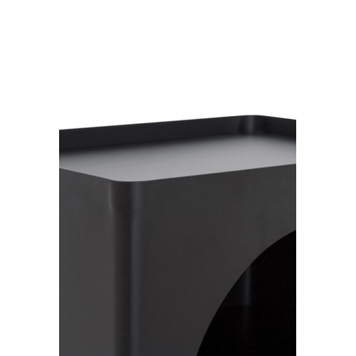 Table D'appoint En Métal Noir