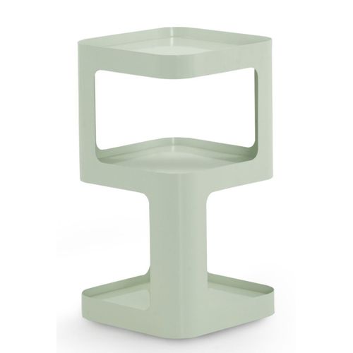 Table D'appoint En Métal Blanc