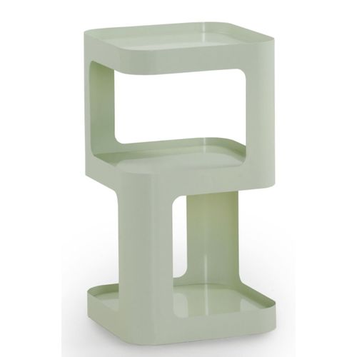 Table D'appoint En Métal Blanc