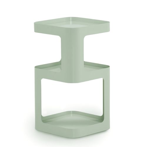 Table D'appoint En Métal Blanc
