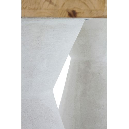 Table De Salle à Manger En Bois De Sapin Avec Base En Polyrésine