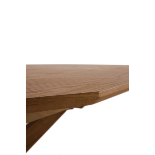 Table Extensible 120/160x90 Pieds En Chêne Et Plateau En Frêne