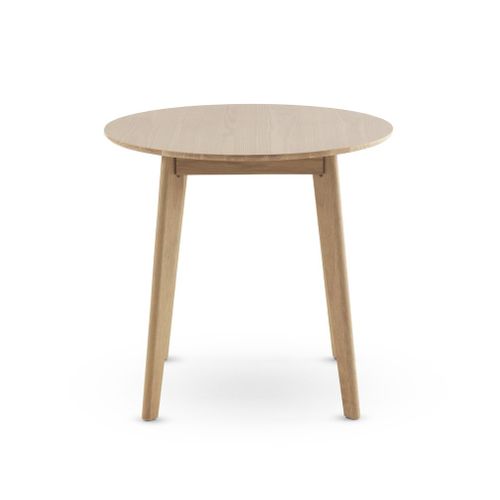 Table 80 Diamètre Pieds En Hévéa Et Plateau Plaqué En Chêne