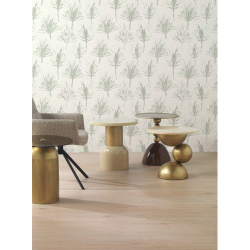 Table D'appoint En Métal Et Verre