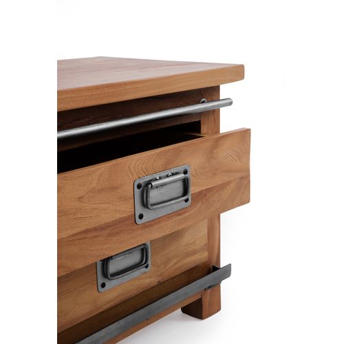 Meuble TV En Bois Massif D'acacia Recyclé