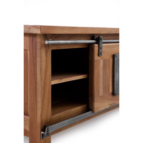 Meuble TV En Bois Massif D'acacia Recyclé