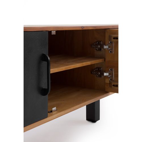 Meuble TV En Bois Massif D'acacia Recyclé