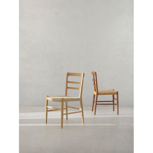 Lot De 4 Chaises En Bois De Toon Naturel