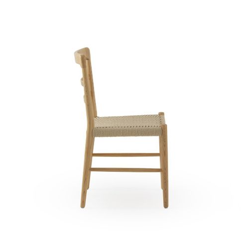 Lot De 4 Chaises En Bois De Toon Naturel