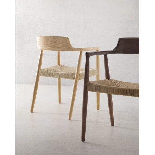 Lot De 4 Fauteuils En Bois De Toon