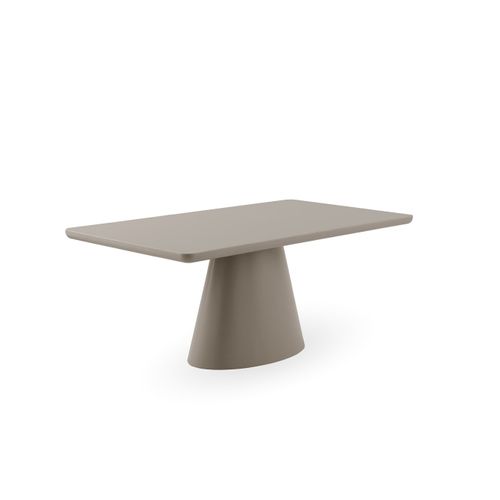 Table 180x100 Panneau De Fibres De Moyenne Densité Couleur Blanc