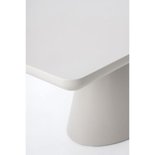 Table 180x100 Panneau De Fibres De Moyenne Densité Couleur Taupe