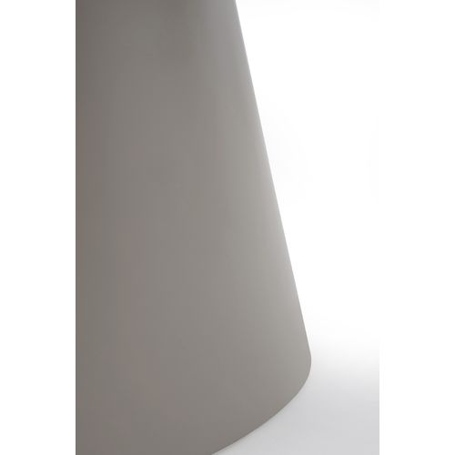 Table 120 Diam. Panneau De Fibres De Moyenne Densité Couleur Taupe