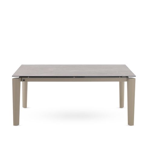 Table à Rallonge 180/250x100 Avec Plateau En Céramique