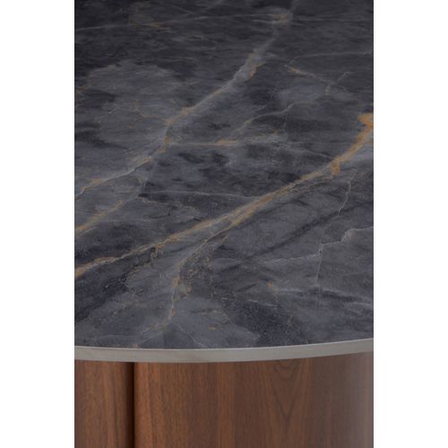 Table Ronde 120 Diam. Avec Plateau En Céramique