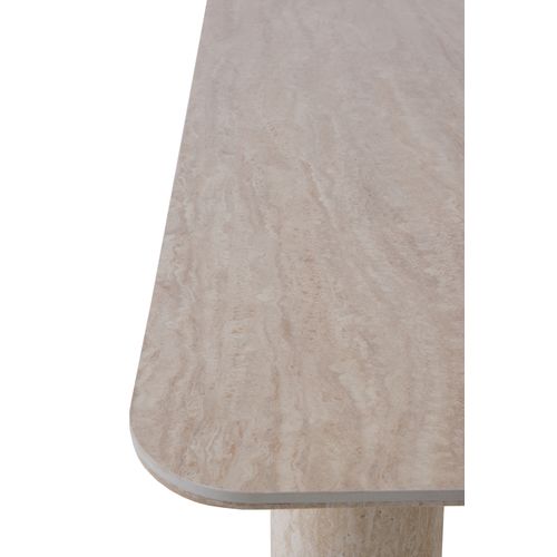 Table Rectangulaire 160x90 Avec Plateau En Céramique