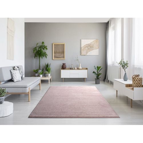 Tapis Uni Montana Liso Rose 60x120 Cm